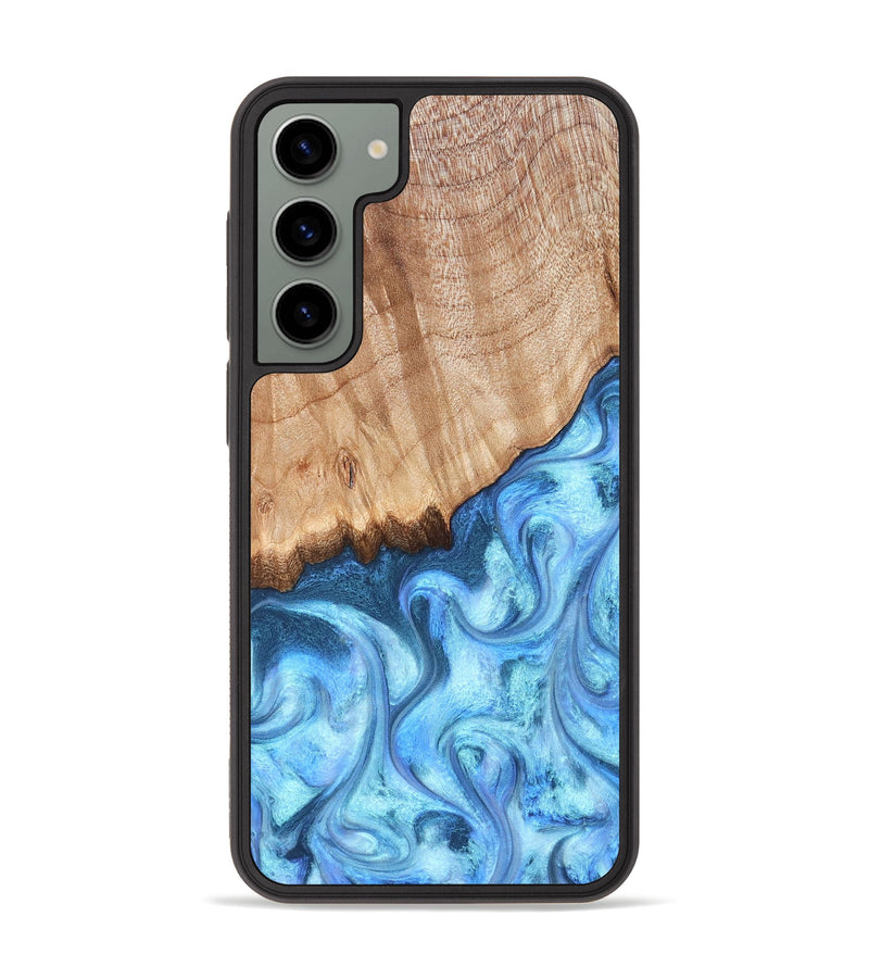 Galaxy S23 Plus Wood Phone Case - Kami (Blue, 823444)