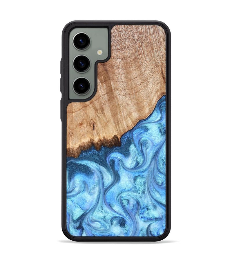 Galaxy S24 Plus Wood Phone Case - Kami (Blue, 823444)
