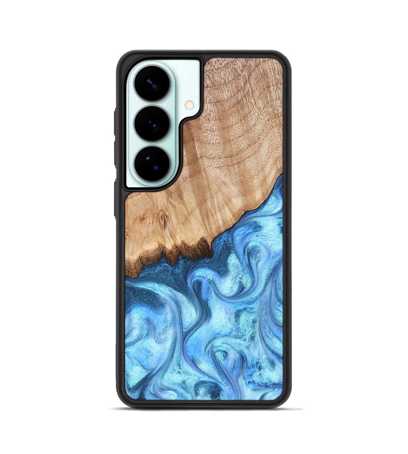 Galaxy S26 Wood Phone Case - Kami (Blue, 823444)