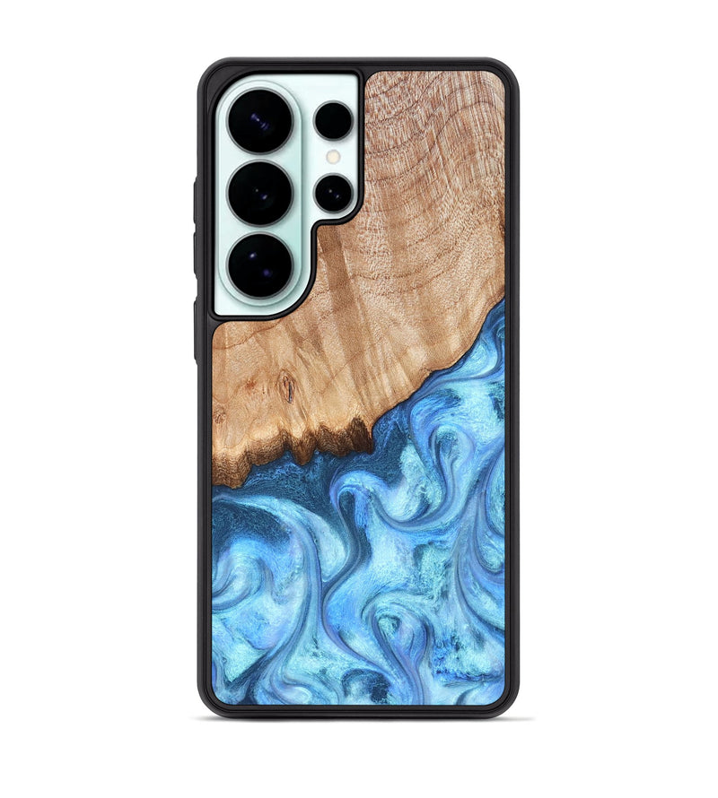 Galaxy S26 Ultra Wood Phone Case - Kami (Blue, 823444)