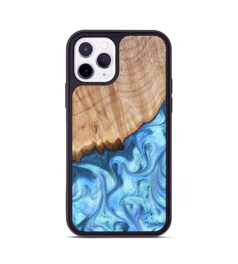 iPhone 11 Pro Wood Phone Case - Kami (Blue, 823444)