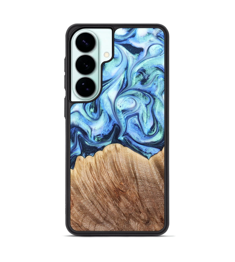 Galaxy S26 Plus Wood Phone Case - Vina (Blue, 823445)