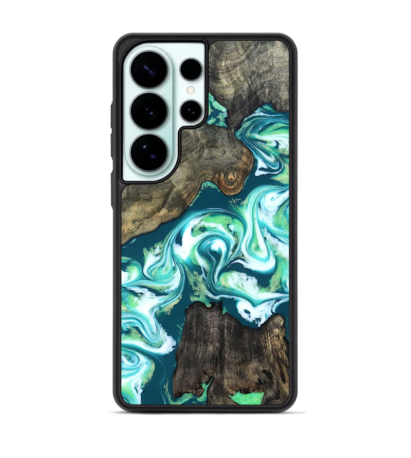Galaxy S26 Ultra Wood Phone Case - Theda (Green, 823446)
