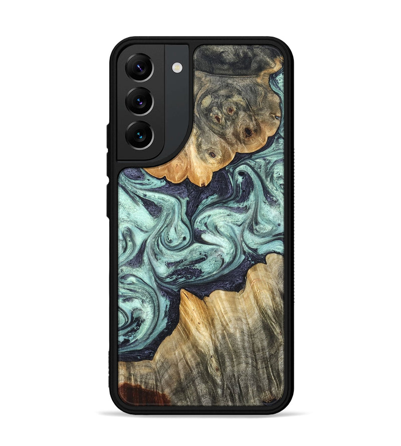 Galaxy S22 Plus Wood Phone Case - Mya (Green, 823447)