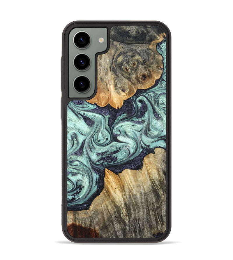 Galaxy S23 Plus Wood Phone Case - Mya (Green, 823447)