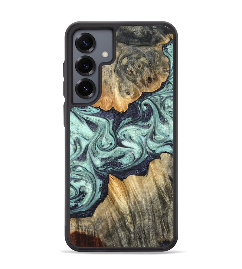 Galaxy S25 Plus Wood Phone Case - Mya (Green, 823447)