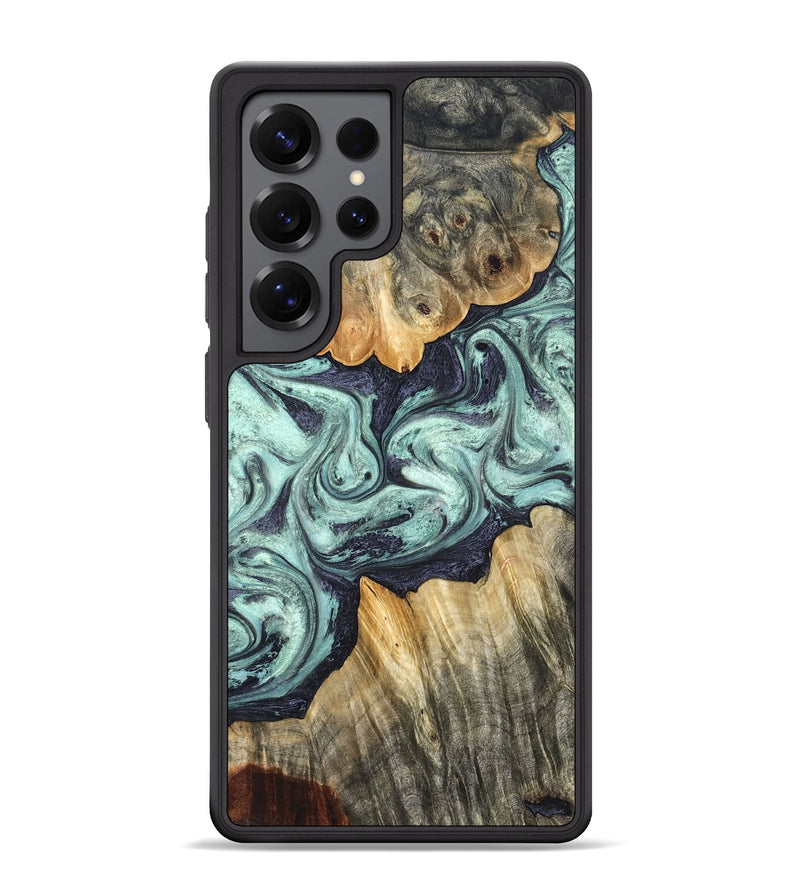Galaxy S25 Ultra Wood Phone Case - Mya (Green, 823447)