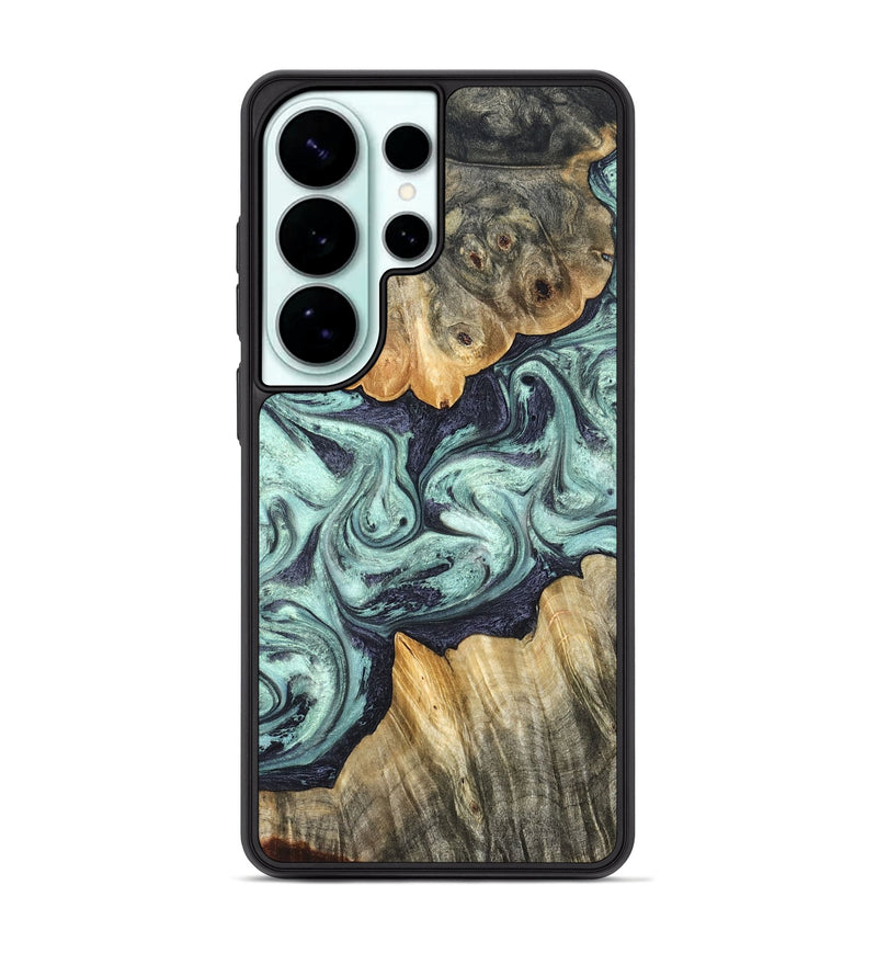 Galaxy S26 Ultra Wood Phone Case - Mya (Green, 823447)