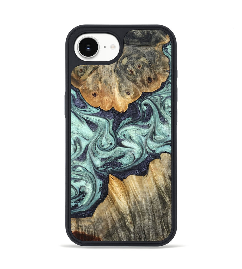 iPhone 17e Wood Phone Case - Mya (Green, 823447)