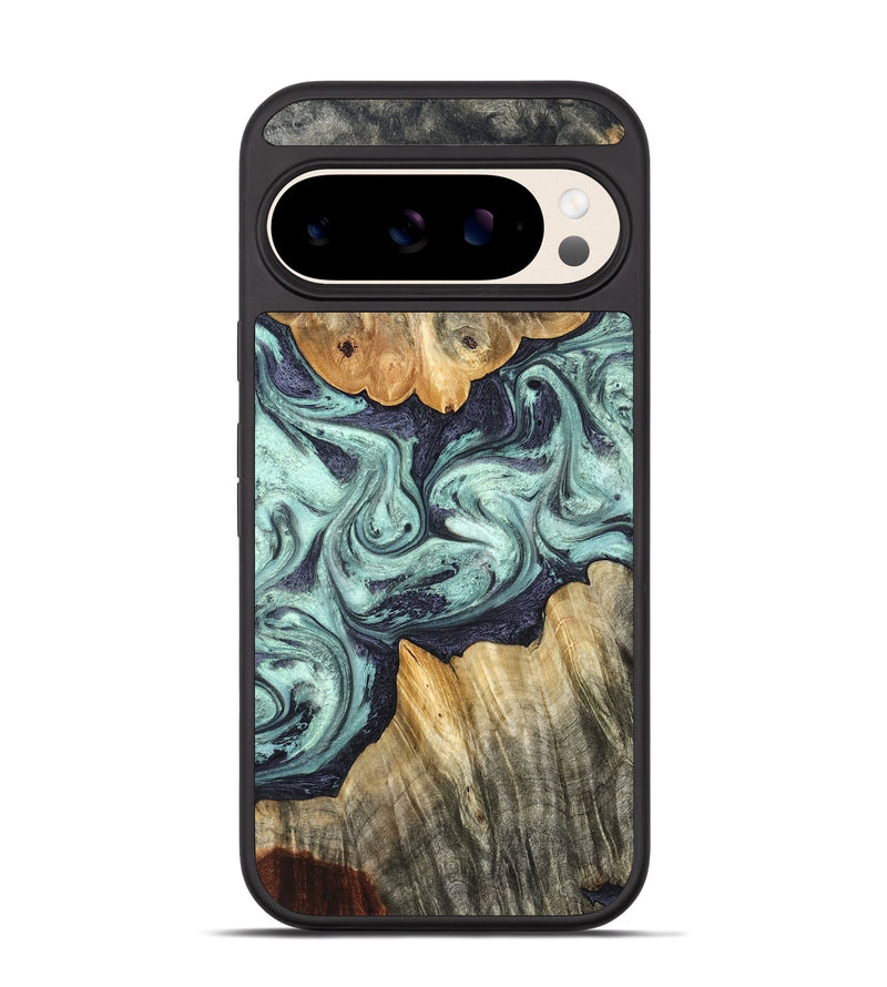 Pixel 10 Wood Phone Case - Mya (Green, 823447)
