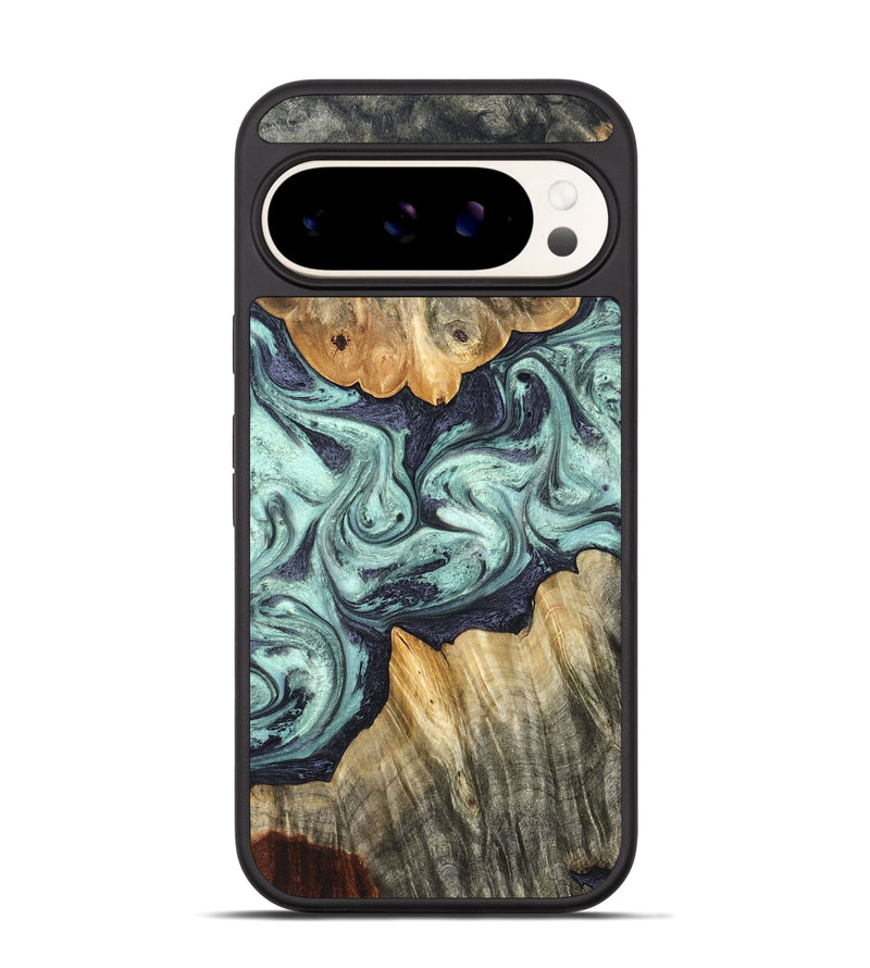 Pixel 9 Wood Phone Case - Mya (Green, 823447)