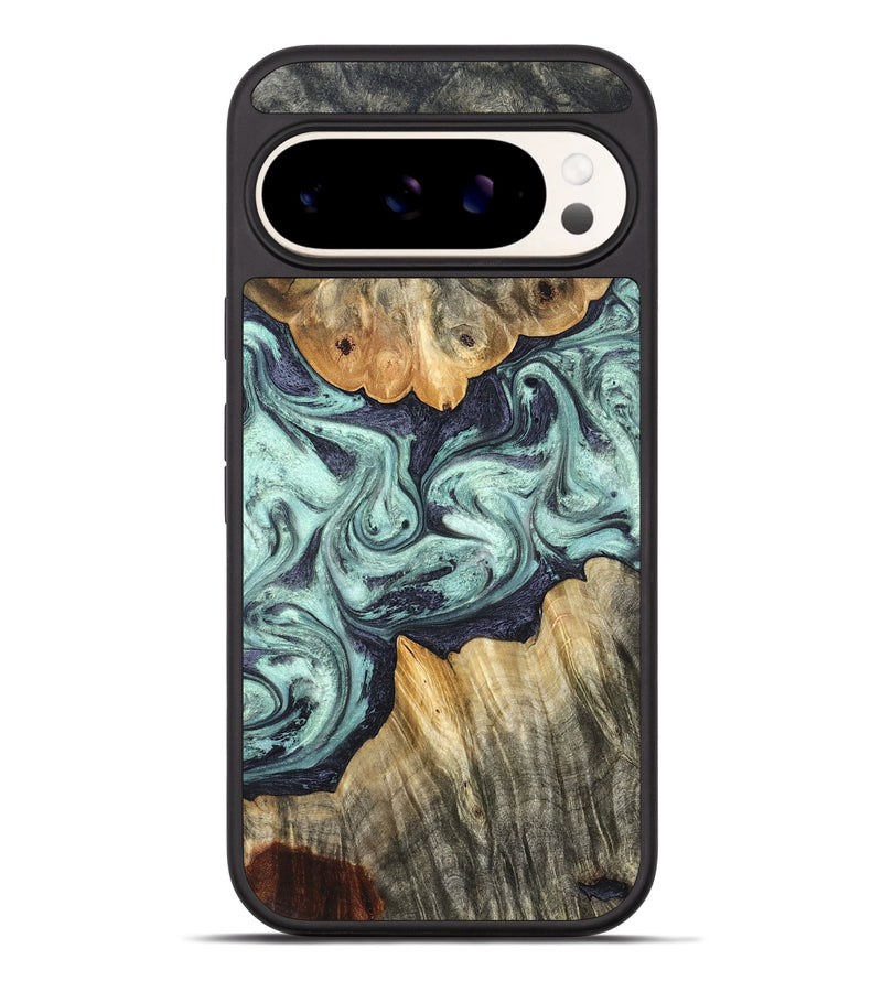 Pixel 9 Pro XL Wood Phone Case - Mya (Green, 823447)