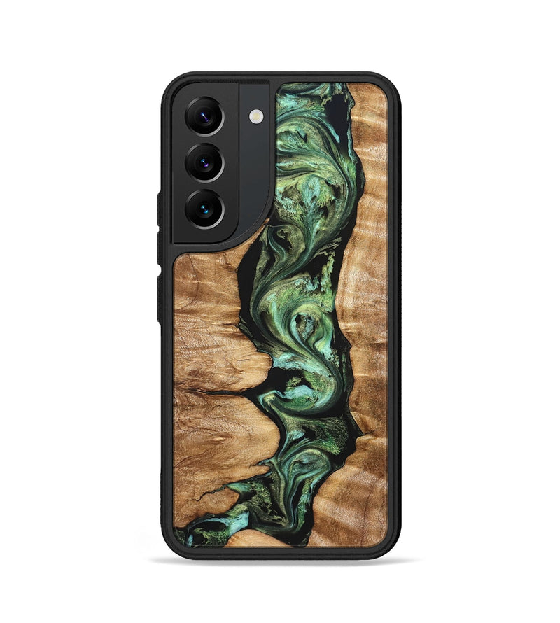 Galaxy S22 Wood Phone Case - Ara (Green, 823448)
