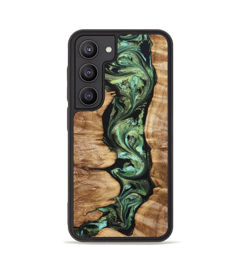 Galaxy S23 Wood Phone Case - Ara (Green, 823448)
