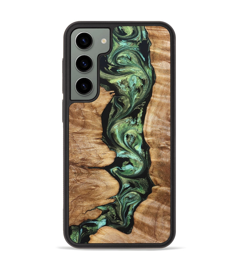 Galaxy S23 Plus Wood Phone Case - Ara (Green, 823448)