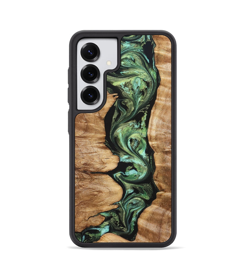 Galaxy S25 Wood Phone Case - Ara (Green, 823448)