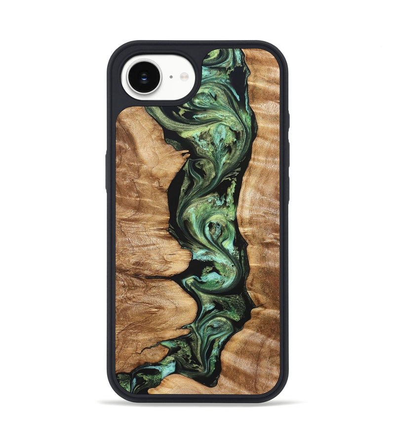 iPhone 17e Wood Phone Case - Ara (Green, 823448)