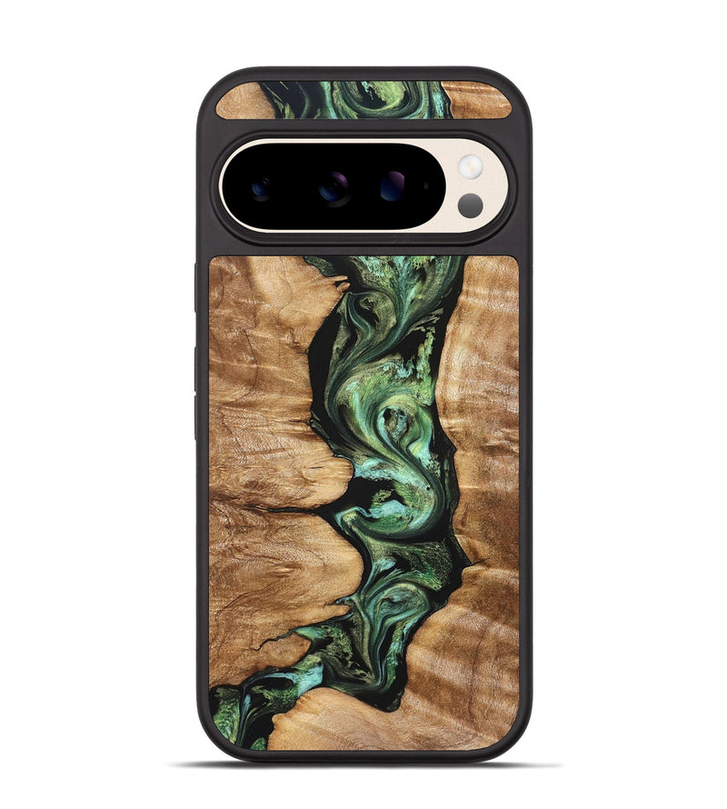 Pixel 10 Wood Phone Case - Ara (Green, 823448)