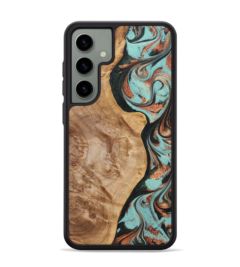 Galaxy S24 Plus Wood Phone Case - Allyssa (Green, 823449)