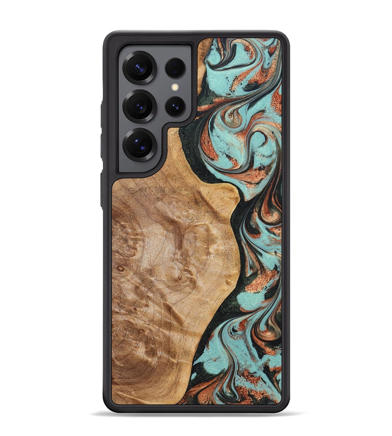 Galaxy S25 Ultra Wood Phone Case - Allyssa (Green, 823449)