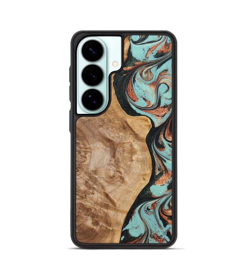 Galaxy S26 Wood Phone Case - Allyssa (Green, 823449)