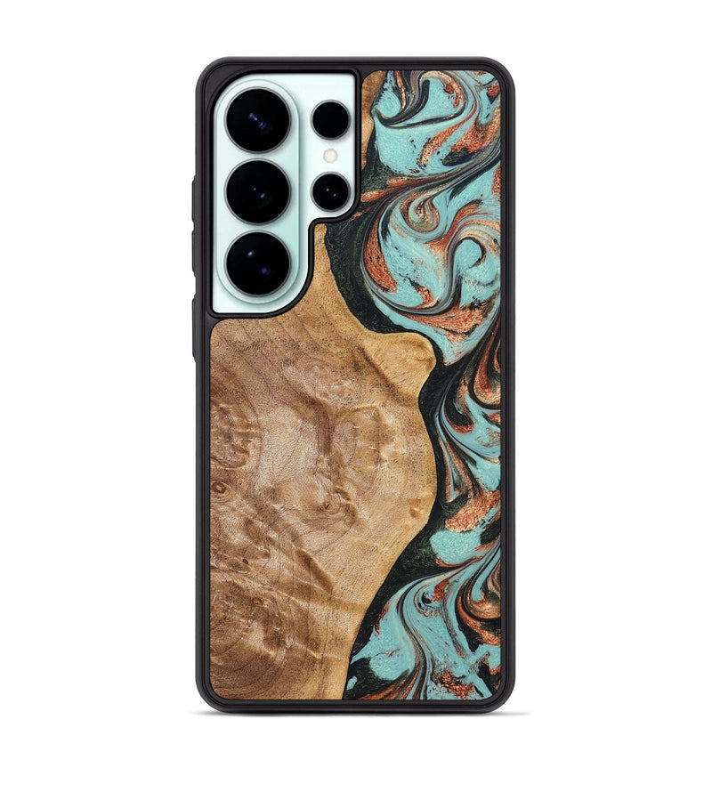 Galaxy S26 Ultra Wood Phone Case - Allyssa (Green, 823449)