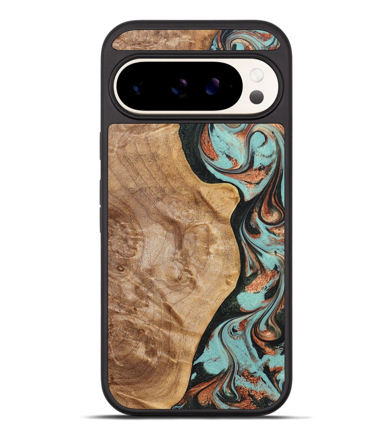 Pixel 10 Pro XL Wood Phone Case - Allyssa (Green, 823449)