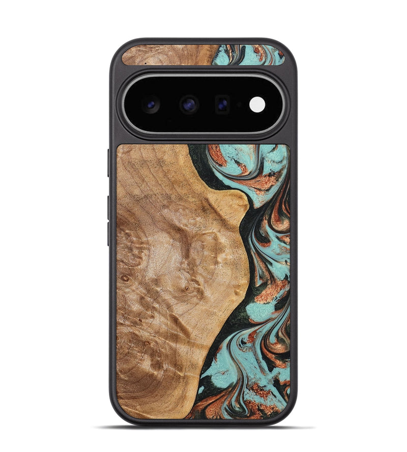 Pixel 11 Wood Phone Case - Allyssa (Green, 823449)