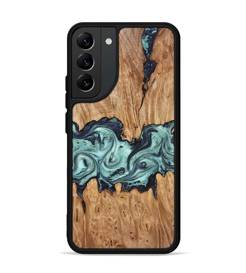 Galaxy S22 Plus Wood Phone Case - Heather (Green, 823450)