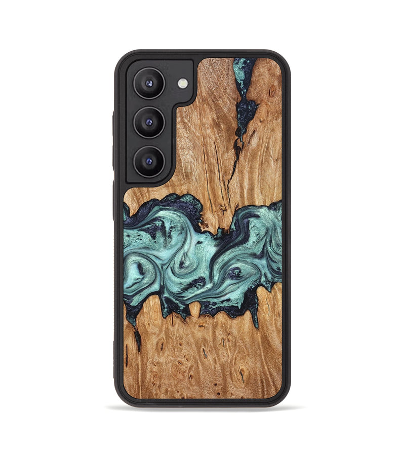 Galaxy S23 Wood Phone Case - Heather (Green, 823450)