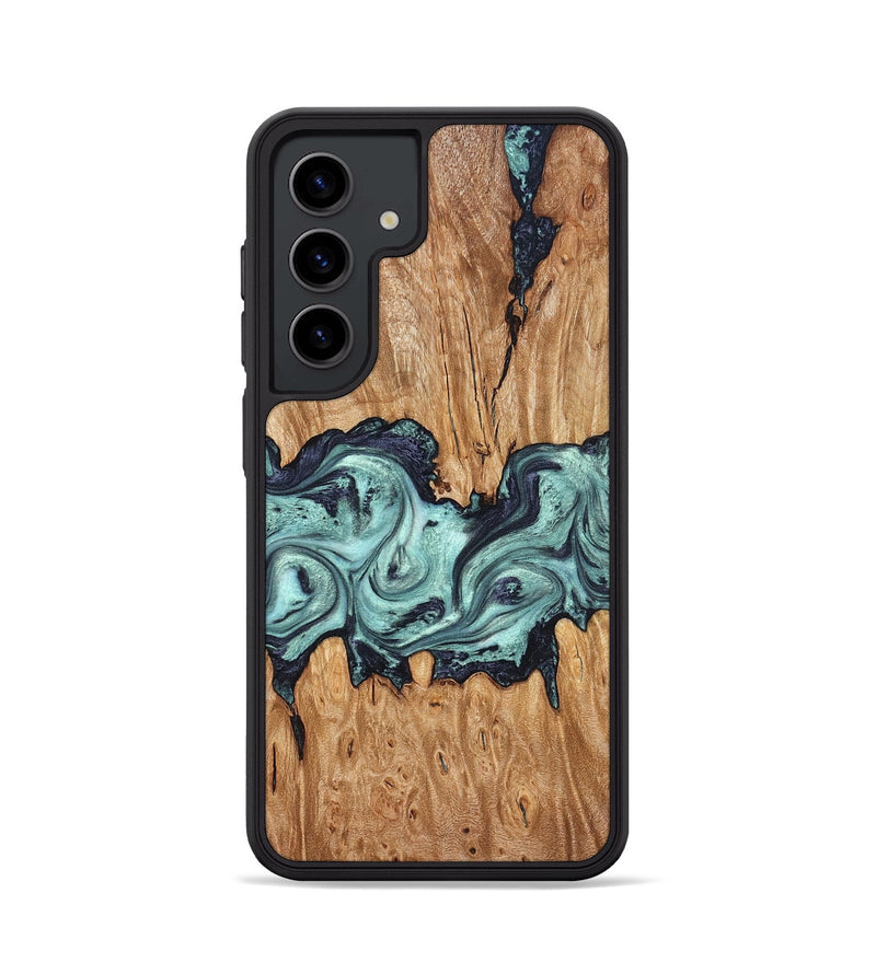 Galaxy S24 Wood Phone Case - Heather (Green, 823450)
