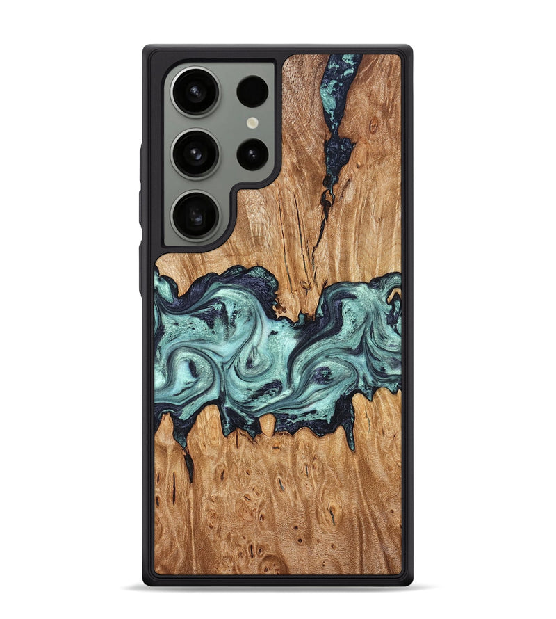 Galaxy S24 Ultra Wood Phone Case - Heather (Green, 823450)
