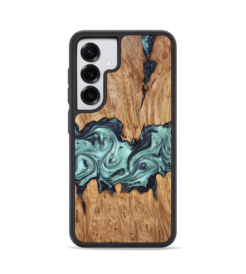 Galaxy S25 Wood Phone Case - Heather (Green, 823450)