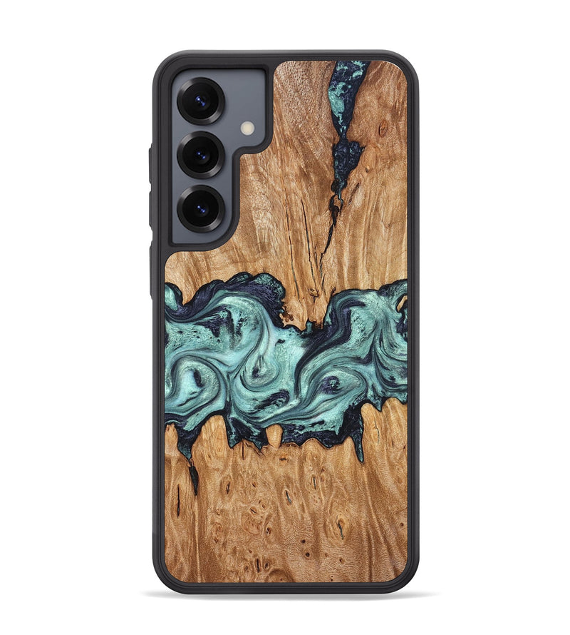 Galaxy S25 Plus Wood Phone Case - Heather (Green, 823450)