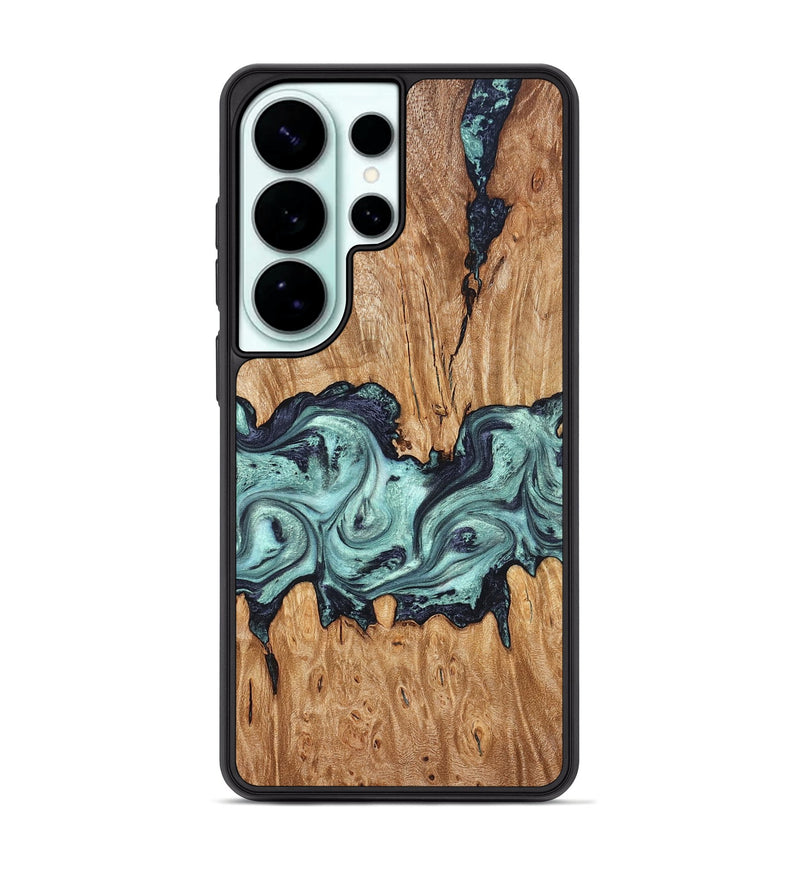 Galaxy S26 Ultra Wood Phone Case - Heather (Green, 823450)