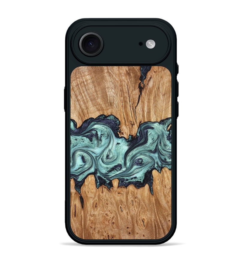 iPhone 17 Air Wood Phone Case - Heather (Green, 823450)