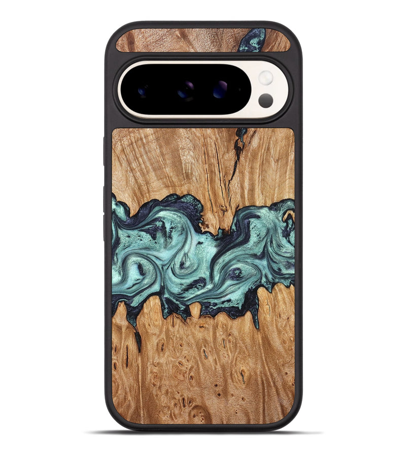 Pixel 9 Pro XL Wood Phone Case - Heather (Green, 823450)