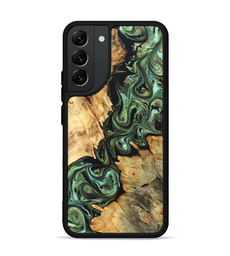Galaxy S22 Plus Wood Phone Case - Shanta (Green, 823451)