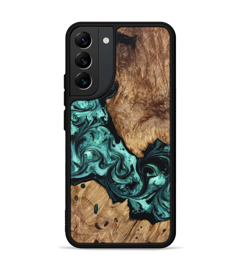 Galaxy S22 Plus Wood Phone Case - Artie (Green, 823452)