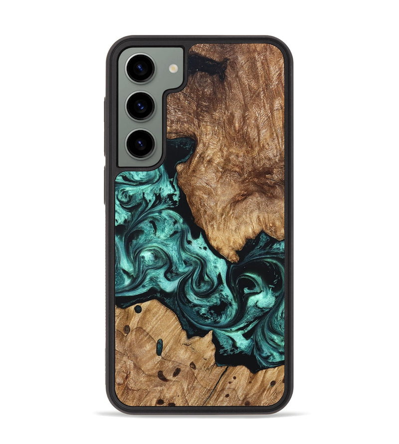 Galaxy S23 Plus Wood Phone Case - Artie (Green, 823452)