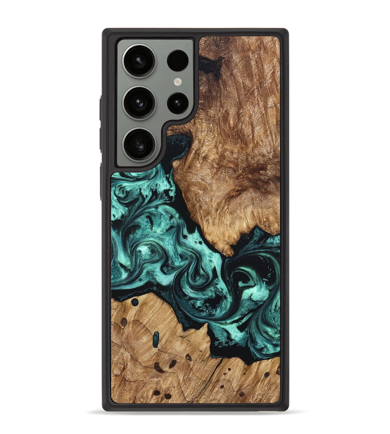 Galaxy S23 Ultra Wood Phone Case - Artie (Green, 823452)