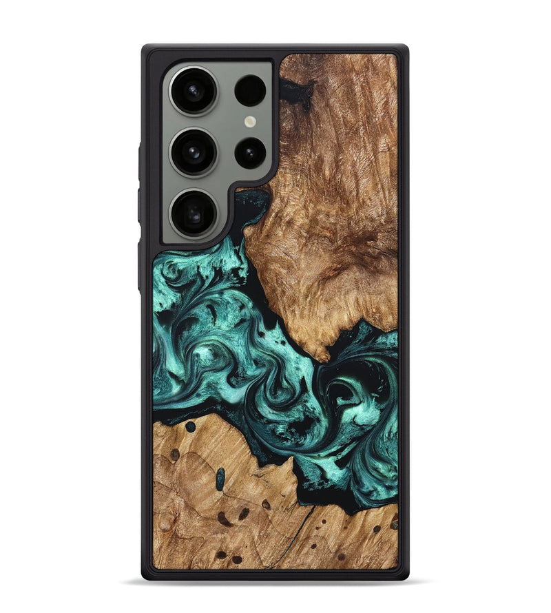 Galaxy S24 Ultra Wood Phone Case - Artie (Green, 823452)