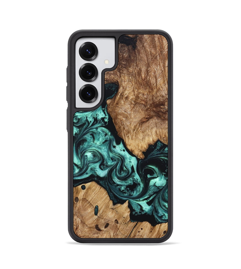 Galaxy S25 Wood Phone Case - Artie (Green, 823452)