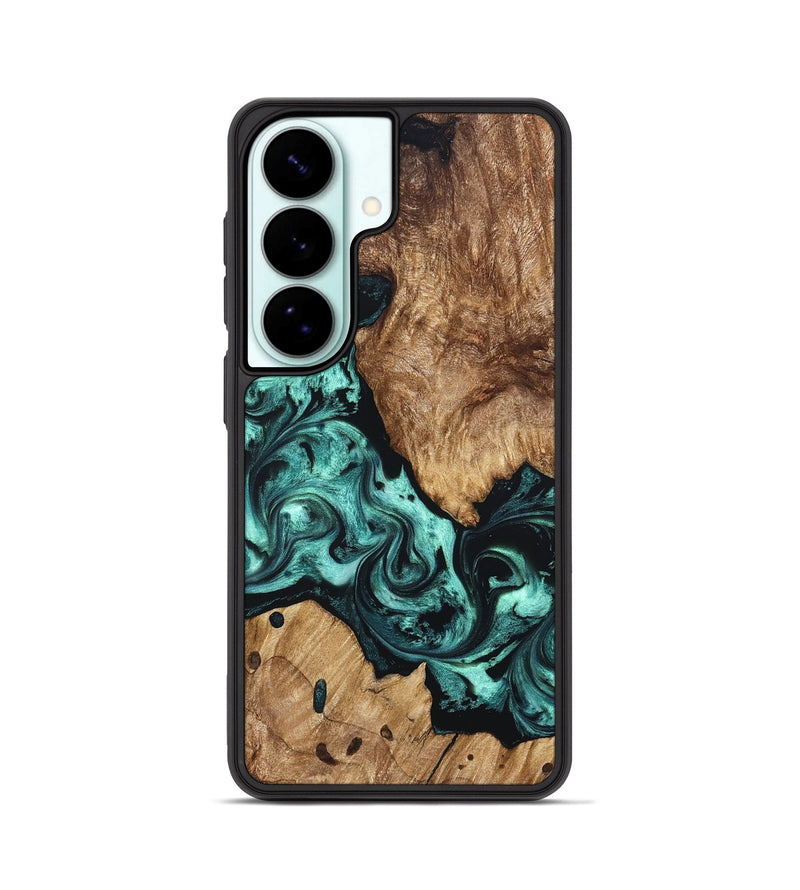 Galaxy S26 Wood Phone Case - Artie (Green, 823452)