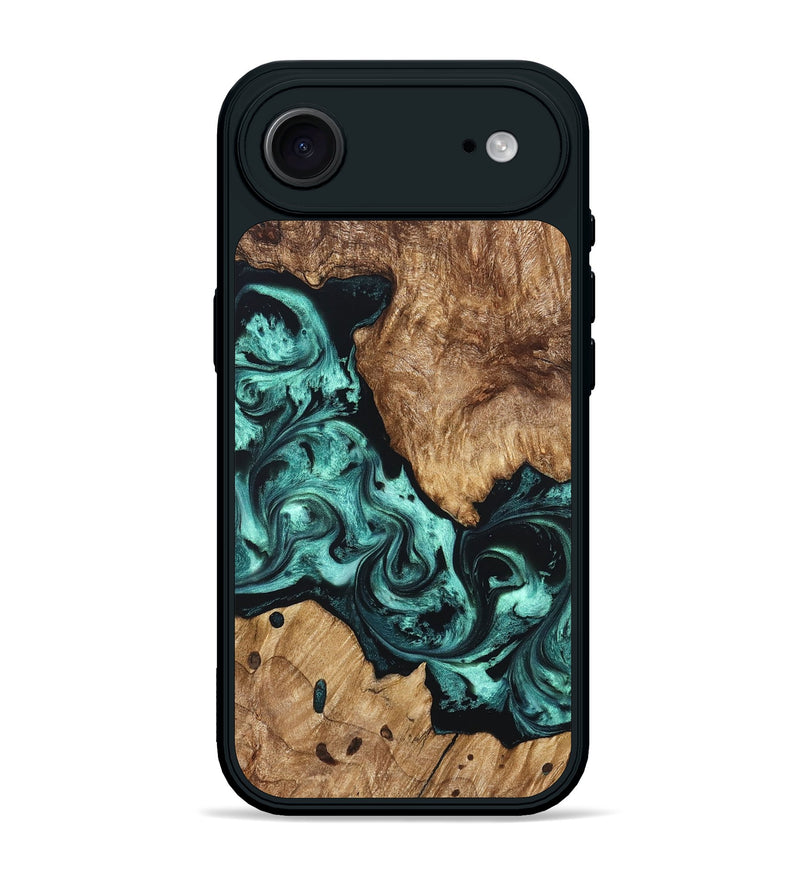iPhone 17 Air Wood Phone Case - Artie (Green, 823452)
