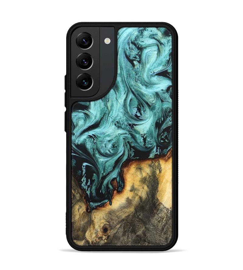 Galaxy S22 Plus Wood Phone Case - Zackery (Green, 823453)