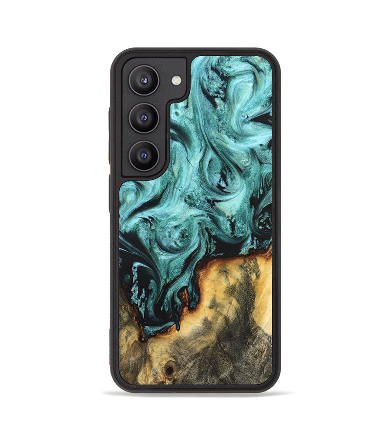 Galaxy S23 Wood Phone Case - Zackery (Green, 823453)