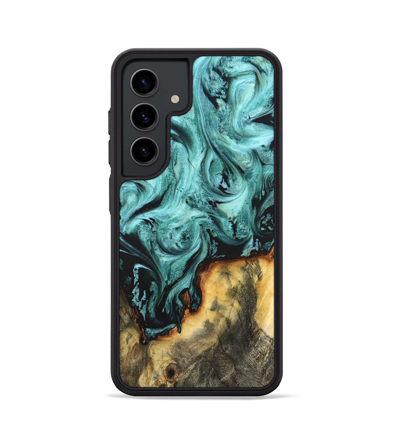 Galaxy S24 Wood Phone Case - Zackery (Green, 823453)