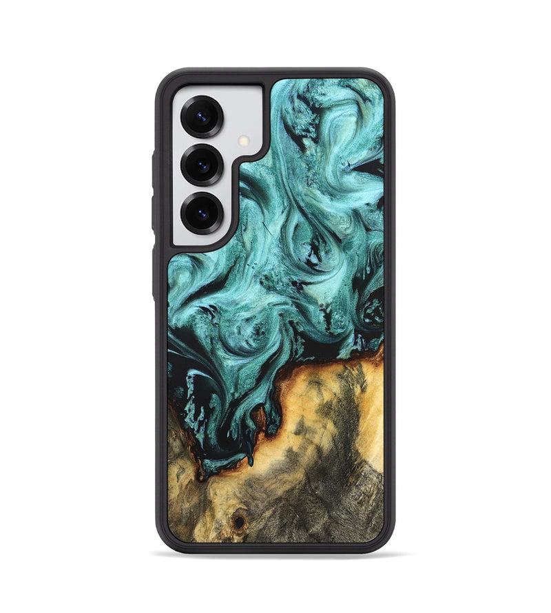 Galaxy S25 Wood Phone Case - Zackery (Green, 823453)