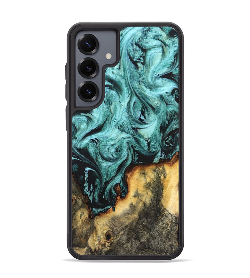 Galaxy S25 Plus Wood Phone Case - Zackery (Green, 823453)